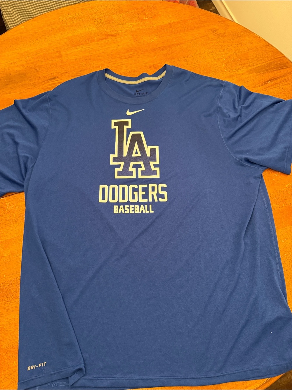 Nike Men’s Royal Blue Dodgers Baseball Tee xxl